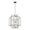 Z-Lite Titania 8 Light Pendant, Bronze + Olde Brass 454-28BRZ-OBR - alternate 4